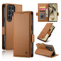 Side Buckle Magnetic Frosted Leather Phone Case, For Samsung Galaxy S25 Edge 5G, For Samsung Galaxy S25 5G, For Samsung Galaxy S25+ 5G, For Samsung Galaxy S25 Ultra 5G, For Samsung Galaxy S24 Ultra 5G, For Samsung Galaxy S24+ 5G