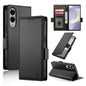 Side Buckle Magnetic Frosted Leather Phone Case, For Samsung Galaxy S25 Edge 5G, For Samsung Galaxy S25 5G, For Samsung Galaxy S25+ 5G, For Samsung Galaxy S25 Ultra 5G, For Samsung Galaxy S24 Ultra 5G, For Samsung Galaxy S24+ 5G