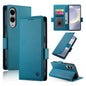 Side Buckle Magnetic Frosted Leather Phone Case, For Samsung Galaxy S25 Edge 5G, For Samsung Galaxy S25 5G, For Samsung Galaxy S25+ 5G, For Samsung Galaxy S25 Ultra 5G, For Samsung Galaxy S24 Ultra 5G, For Samsung Galaxy S24+ 5G