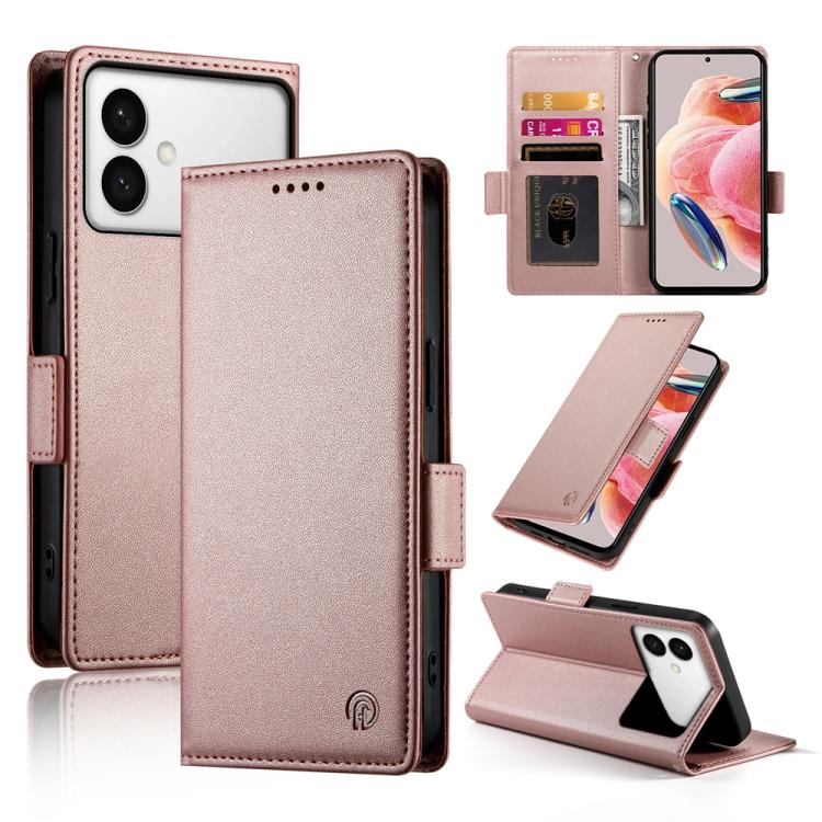 Side Buckle Magnetic Frosted Leather Phone Case, For Galaxy S26 FE 5G, For Samsung Galaxy S26+ 5G, For Samsung Galaxy S26 Edge 5G, For Samsung Galaxy S26 Ultra 5G, For Samsung Galaxy S26 5G, For Samsung Galaxy S25 FE 5G