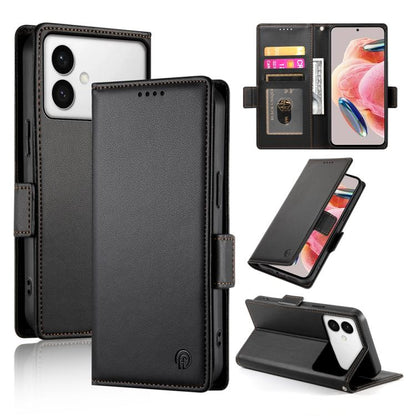 Side Buckle Magnetic Frosted Leather Phone Case, For Galaxy S26 FE 5G, For Samsung Galaxy S26+ 5G, For Samsung Galaxy S26 Edge 5G, For Samsung Galaxy S26 Ultra 5G, For Samsung Galaxy S26 5G, For Samsung Galaxy S25 FE 5G