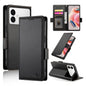 Side Buckle Magnetic Frosted Leather Phone Case, For Galaxy S26 FE 5G, For Samsung Galaxy S26+ 5G, For Samsung Galaxy S26 Edge 5G, For Samsung Galaxy S26 Ultra 5G, For Samsung Galaxy S26 5G, For Samsung Galaxy S25 FE 5G