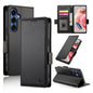 Side Buckle Magnetic Frosted Leather Phone Case, For Galaxy S26 FE 5G, For Samsung Galaxy S26+ 5G, For Samsung Galaxy S26 Edge 5G, For Samsung Galaxy S26 Ultra 5G, For Samsung Galaxy S26 5G, For Samsung Galaxy S25 FE 5G