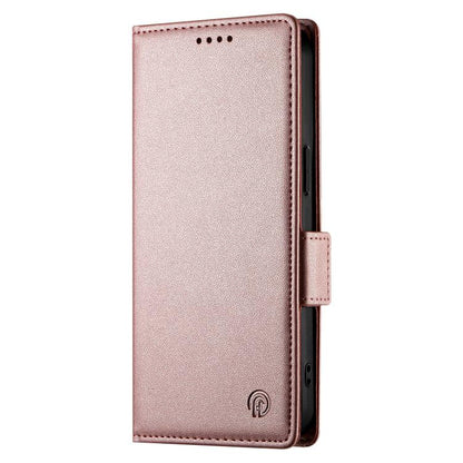 Side Buckle Magnetic Frosted Leather Phone Case, For Galaxy S26 FE 5G, For Samsung Galaxy S26+ 5G, For Samsung Galaxy S26 Edge 5G, For Samsung Galaxy S26 Ultra 5G, For Samsung Galaxy S26 5G, For Samsung Galaxy S25 FE 5G