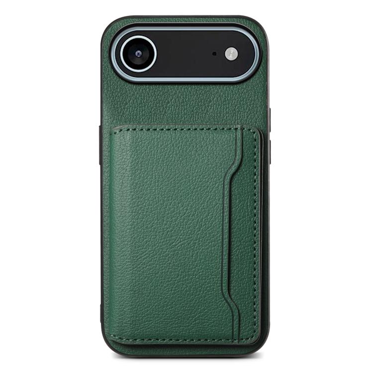Calf Texture Card Bag Design Full Coverage Phone Case