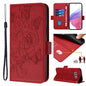 Embossed Rose RFID Anti-theft Leather Phone Case, For Samsung Galaxy S21 Ultra 5G, For Samsung Galaxy S20 Ultra, For Samsung Galaxy S20, For Samsung Galaxy S20+, For Samsung Galaxy S10e, For Samsung Galaxy S10+, For Samsung Galaxy S10
