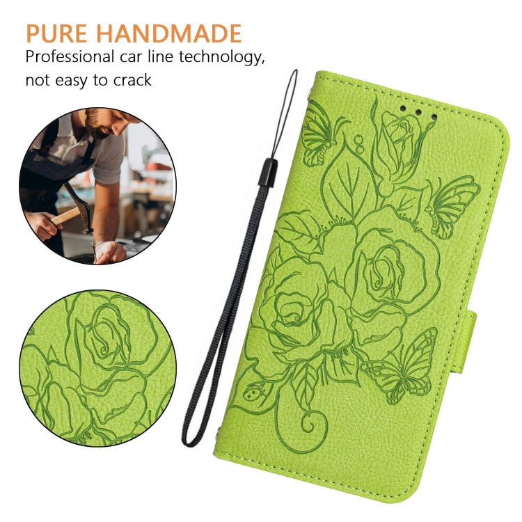 Embossed Rose RFID Anti-theft Leather Phone Case, For Samsung Galaxy S21 Ultra 5G, For Samsung Galaxy S20 Ultra, For Samsung Galaxy S20, For Samsung Galaxy S20+, For Samsung Galaxy S10e, For Samsung Galaxy S10+, For Samsung Galaxy S10