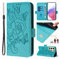 Embossed Rose RFID Anti-theft Leather Phone Case, For Samsung Galaxy S25 Ultra 5G, For Samsung Galaxy S24 FE 5G, For Samsung Galaxy S24 Ultra 5G, For Samsung Galaxy S24+ 5G, For Samsung Galaxy S24 5G, For Samsung Galaxy S23 FE 5G                       ...