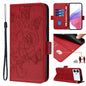 Embossed Rose RFID Anti-theft Leather Phone Case, For Galaxy S26 FE 5G, For Samsung Galaxy S26+ 5G, For Samsung Galaxy S26 Edge 5G, For Samsung Galaxy S26 Ultra 5G, For Samsung Galaxy S26 5G, For Samsung Galaxy S25 Edge 5G, For Samsung Galaxy S25 5G   ...