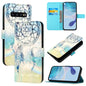 3D Painting Horizontal Flip Leather Phone Case, For Samsung Galaxy S24 FE 5G, For Samsung Galaxy S10e, For Samsung Galaxy S10+, For Samsung Galaxy S10