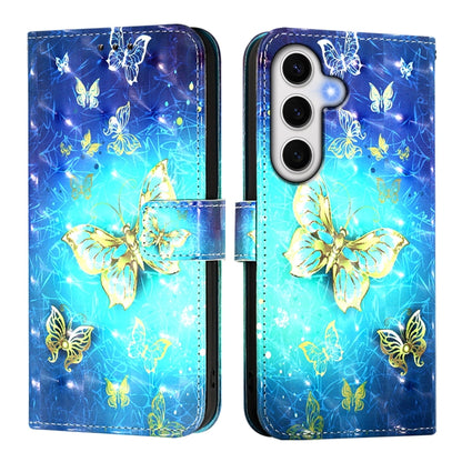 3D Painting Horizontal Flip Leather Phone Case, For Samsung Galaxy S24 FE 5G, For Samsung Galaxy S10e, For Samsung Galaxy S10+, For Samsung Galaxy S10