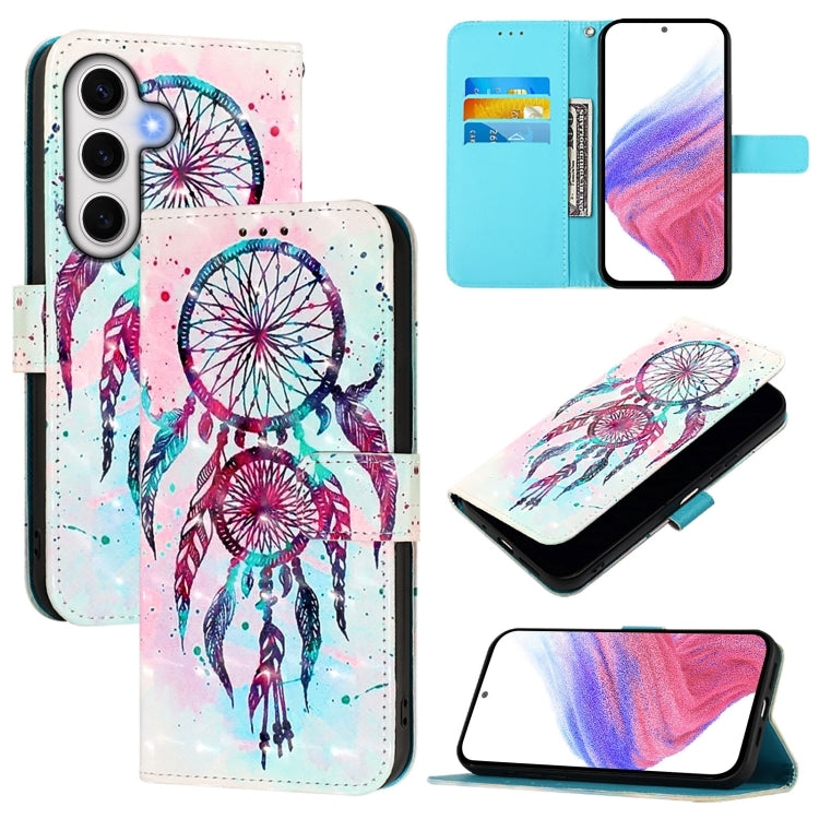 3D Painting Horizontal Flip Leather Phone Case, For Samsung Galaxy S24 FE 5G, For Samsung Galaxy S10e, For Samsung Galaxy S10+, For Samsung Galaxy S10
