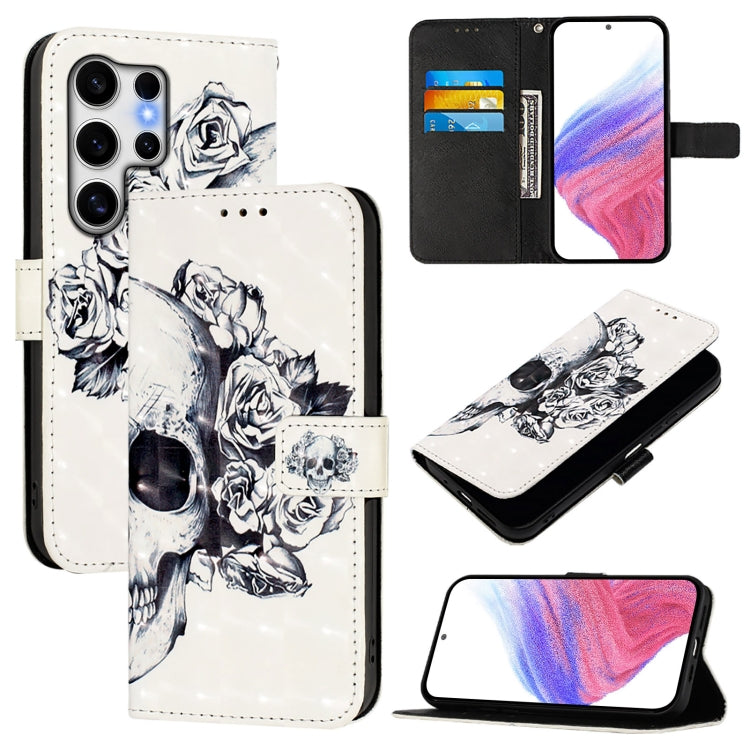 3D Painting Horizontal Flip Leather Phone Case, For Samsung Galaxy S26+ 5G, For Samsung Galaxy S25 Edge 5G, For Samsung Galaxy S25 5G, For Samsung Galaxy S25+ 5G, For Samsung Galaxy S25 Ultra 5G, For Samsung Galaxy S24 FE 5G
