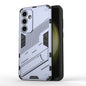Punk Armor 2 in 1 PC + TPU Shockproof Phone Case with Invisible Holder, For Samsung Galaxy S25+ 5G, For Samsung Galaxy S25 Ultra 5G, For Samsung Galaxy S24 FE 5G