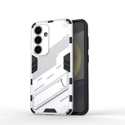 Punk Armor 2 in 1 PC + TPU Shockproof Phone Case with Invisible Holder, For Samsung Galaxy S26+ 5G, For Samsung Galaxy S26 Edge 5G, For Samsung Galaxy S26 Ultra 5G, For Samsung Galaxy S26 5G, For Samsung Galaxy S25 Edge 5G, For Samsung Galaxy S25 5G