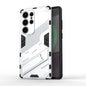 Punk Armor 2 in 1 PC + TPU Shockproof Phone Case with Invisible Holder, For Samsung Galaxy S25+ 5G, For Samsung Galaxy S25 Ultra 5G, For Samsung Galaxy S24 FE 5G