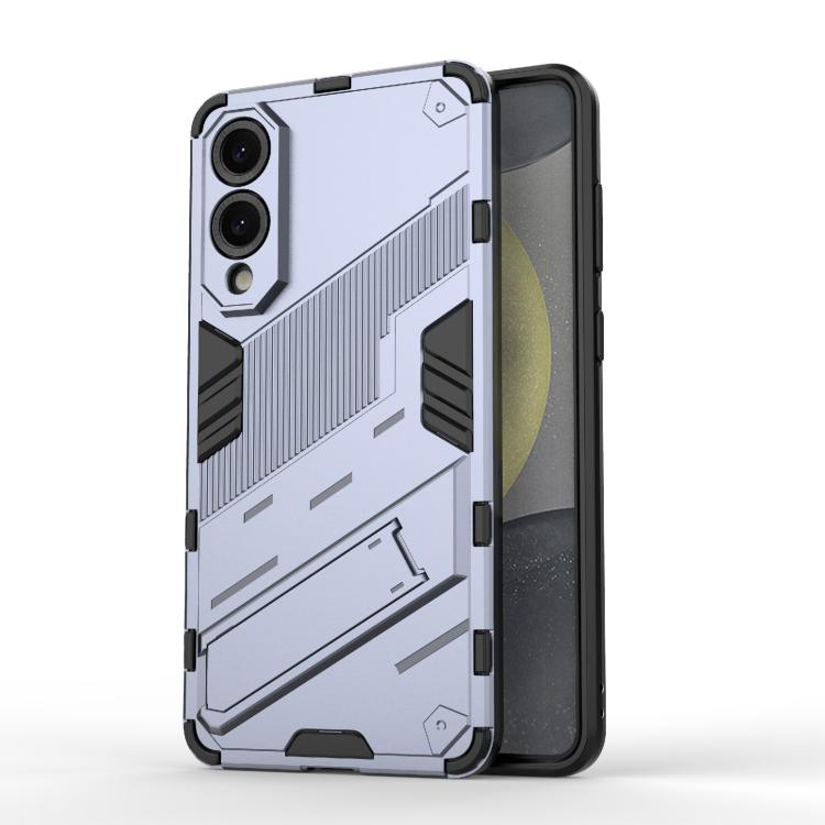 Punk Armor 2 in 1 PC + TPU Shockproof Phone Case with Invisible Holder, For Samsung Galaxy S26+ 5G, For Samsung Galaxy S26 Edge 5G, For Samsung Galaxy S26 Ultra 5G, For Samsung Galaxy S26 5G, For Samsung Galaxy S25 Edge 5G, For Samsung Galaxy S25 5G