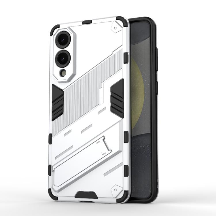 Punk Armor 2 in 1 PC + TPU Shockproof Phone Case with Invisible Holder, For Samsung Galaxy S26+ 5G, For Samsung Galaxy S26 Edge 5G, For Samsung Galaxy S26 Ultra 5G, For Samsung Galaxy S26 5G, For Samsung Galaxy S25 Edge 5G, For Samsung Galaxy S25 5G