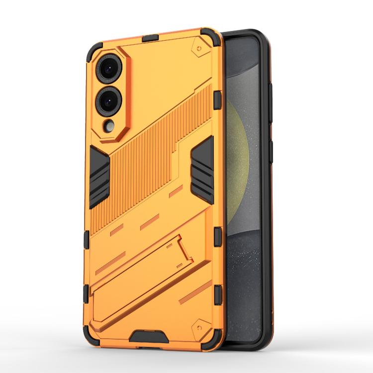 Punk Armor 2 in 1 PC + TPU Shockproof Phone Case with Invisible Holder, For Samsung Galaxy S26+ 5G, For Samsung Galaxy S26 Edge 5G, For Samsung Galaxy S26 Ultra 5G, For Samsung Galaxy S26 5G, For Samsung Galaxy S25 Edge 5G, For Samsung Galaxy S25 5G