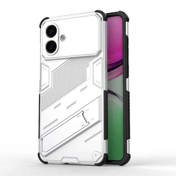Punk Armor 2 in 1 PC + TPU Shockproof Phone Case with Invisible Holder, For Samsung Galaxy S26+ 5G, For Samsung Galaxy S26 Edge 5G, For Samsung Galaxy S26 Ultra 5G, For Samsung Galaxy S26 5G, For Samsung Galaxy S25 Edge 5G, For Samsung Galaxy S25 5G
