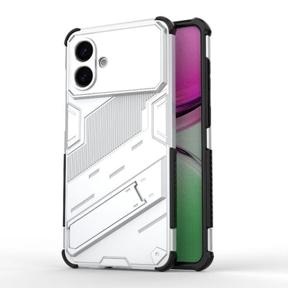 Punk Armor 2 in 1 PC + TPU Shockproof Phone Case with Invisible Holder, For Samsung Galaxy S26+ 5G, For Samsung Galaxy S26 Edge 5G, For Samsung Galaxy S26 Ultra 5G, For Samsung Galaxy S26 5G, For Samsung Galaxy S25 Edge 5G, For Samsung Galaxy S25 5G
