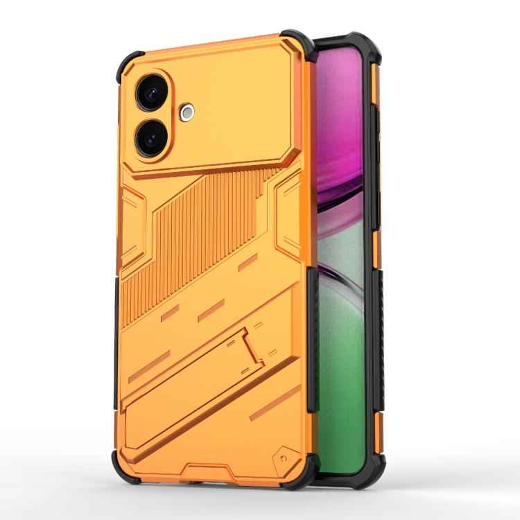 Punk Armor 2 in 1 PC + TPU Shockproof Phone Case with Invisible Holder, For Samsung Galaxy S26+ 5G, For Samsung Galaxy S26 Edge 5G, For Samsung Galaxy S26 Ultra 5G, For Samsung Galaxy S26 5G, For Samsung Galaxy S25 Edge 5G, For Samsung Galaxy S25 5G