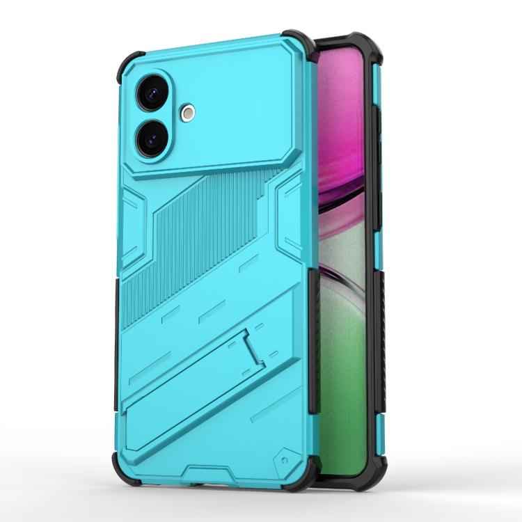 Punk Armor 2 in 1 PC + TPU Shockproof Phone Case with Invisible Holder, For Samsung Galaxy S26+ 5G, For Samsung Galaxy S26 Edge 5G, For Samsung Galaxy S26 Ultra 5G, For Samsung Galaxy S26 5G, For Samsung Galaxy S25 Edge 5G, For Samsung Galaxy S25 5G