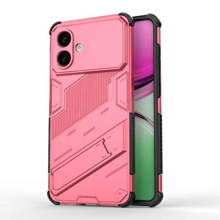 Punk Armor 2 in 1 PC + TPU Shockproof Phone Case with Invisible Holder, For Samsung Galaxy S26+ 5G, For Samsung Galaxy S26 Edge 5G, For Samsung Galaxy S26 Ultra 5G, For Samsung Galaxy S26 5G, For Samsung Galaxy S25 Edge 5G, For Samsung Galaxy S25 5G
