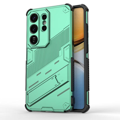 Punk Armor 2 in 1 PC + TPU Shockproof Phone Case with Invisible Holder, For Samsung Galaxy S26+ 5G, For Samsung Galaxy S26 Edge 5G, For Samsung Galaxy S26 Ultra 5G, For Samsung Galaxy S26 5G, For Samsung Galaxy S25 Edge 5G, For Samsung Galaxy S25 5G