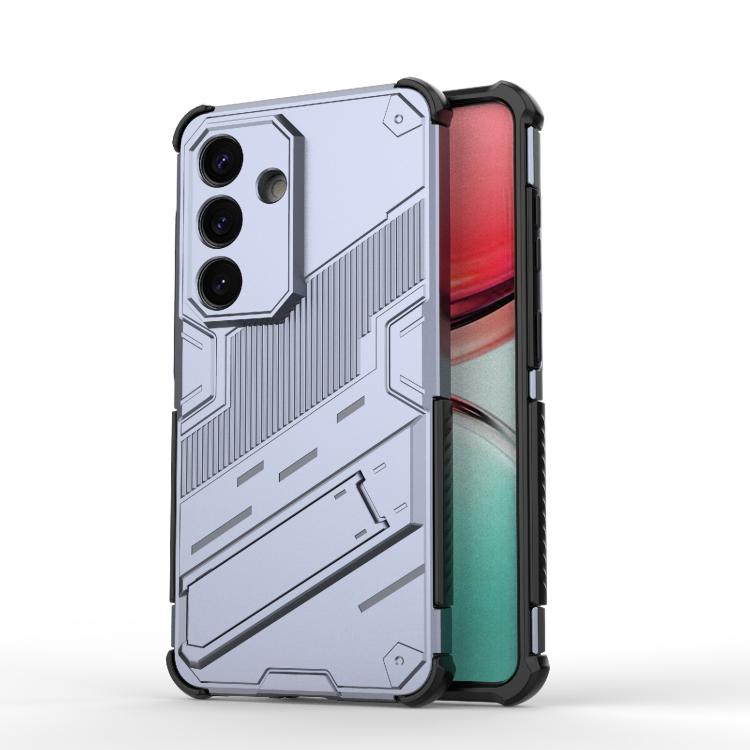 Punk Armor 2 in 1 PC + TPU Shockproof Phone Case with Invisible Holder, For Samsung Galaxy S26+ 5G, For Samsung Galaxy S26 Edge 5G, For Samsung Galaxy S26 Ultra 5G, For Samsung Galaxy S26 5G, For Samsung Galaxy S25 Edge 5G, For Samsung Galaxy S25 5G