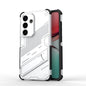 Punk Armor 2 in 1 PC + TPU Shockproof Phone Case with Invisible Holder, For Samsung Galaxy S26+ 5G, For Samsung Galaxy S26 Edge 5G, For Samsung Galaxy S26 Ultra 5G, For Samsung Galaxy S26 5G, For Samsung Galaxy S25 Edge 5G, For Samsung Galaxy S25 5G