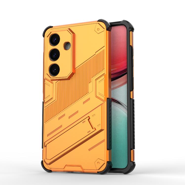 Punk Armor 2 in 1 PC + TPU Shockproof Phone Case with Invisible Holder, For Samsung Galaxy S26+ 5G, For Samsung Galaxy S26 Edge 5G, For Samsung Galaxy S26 Ultra 5G, For Samsung Galaxy S26 5G, For Samsung Galaxy S25 Edge 5G, For Samsung Galaxy S25 5G