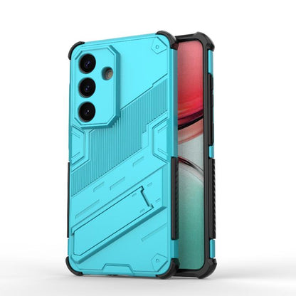 Punk Armor 2 in 1 PC + TPU Shockproof Phone Case with Invisible Holder, For Samsung Galaxy S26+ 5G, For Samsung Galaxy S26 Edge 5G, For Samsung Galaxy S26 Ultra 5G, For Samsung Galaxy S26 5G, For Samsung Galaxy S25 Edge 5G, For Samsung Galaxy S25 5G