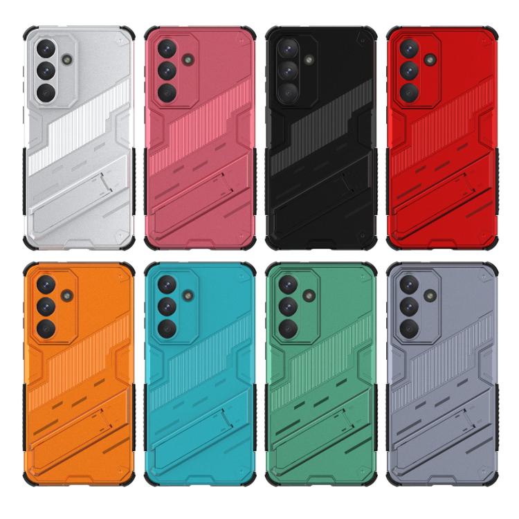 Punk Armor 2 in 1 PC + TPU Shockproof Phone Case with Invisible Holder, For Samsung Galaxy S26+ 5G, For Samsung Galaxy S26 Edge 5G, For Samsung Galaxy S26 Ultra 5G, For Samsung Galaxy S26 5G, For Samsung Galaxy S25 Edge 5G, For Samsung Galaxy S25 5G