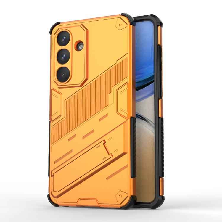 Punk Armor 2 in 1 PC + TPU Shockproof Phone Case with Invisible Holder, For Samsung Galaxy S26+ 5G, For Samsung Galaxy S26 Edge 5G, For Samsung Galaxy S26 Ultra 5G, For Samsung Galaxy S26 5G, For Samsung Galaxy S25 Edge 5G, For Samsung Galaxy S25 5G