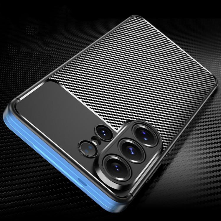 Carbon Fiber Texture Shockproof TPU Phone Case, For Samsung Galaxy S26+ 5G, For Samsung Galaxy S26 Ultra 5G, For Samsung Galaxy S26 5G, For Samsung Galaxy S25 Edge 5G, For Samsung Galaxy S25 5G, For Samsung Galaxy S25+ 5G, For Samsung Galaxy S25 Ultra ...