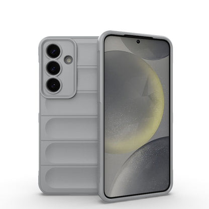 Magic Shield TPU + Flannel Phone Case, For Samsung Galaxy S25 FE 5G, For Samsung Galaxy S25 Edge 5G, For Samsung Galaxy S25 5G, For Samsung Galaxy S25+ 5G