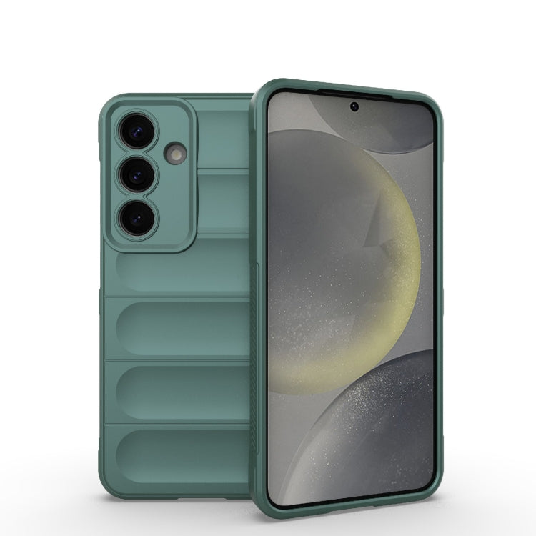 Magic Shield TPU + Flannel Phone Case, For Samsung Galaxy S25 FE 5G, For Samsung Galaxy S25 Edge 5G, For Samsung Galaxy S25 5G, For Samsung Galaxy S25+ 5G