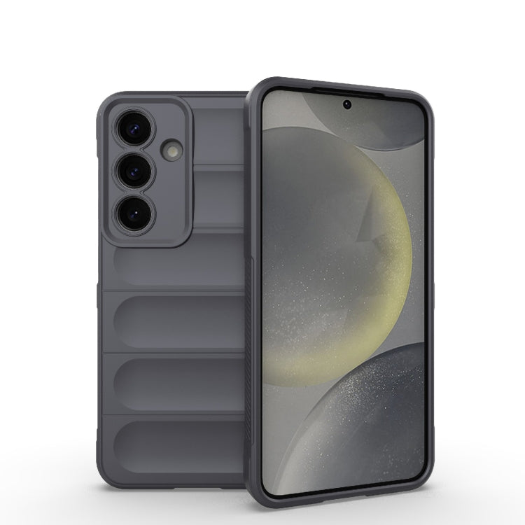Magic Shield TPU + Flannel Phone Case, For Samsung Galaxy S25 FE 5G, For Samsung Galaxy S25 Edge 5G, For Samsung Galaxy S25 5G, For Samsung Galaxy S25+ 5G
