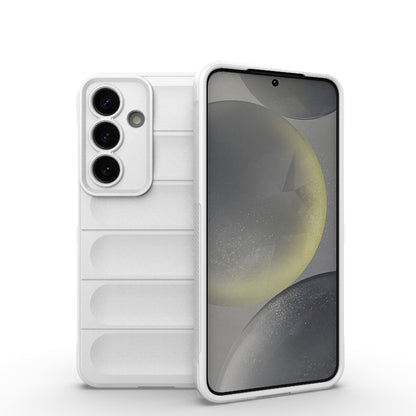 Magic Shield TPU + Flannel Phone Case, For Samsung Galaxy S25 FE 5G, For Samsung Galaxy S25 Edge 5G, For Samsung Galaxy S25 5G, For Samsung Galaxy S25+ 5G