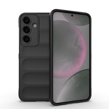 Magic Shield TPU + Flannel Phone Case, For Samsung Galaxy S25 FE 5G, For Samsung Galaxy S25 Edge 5G, For Samsung Galaxy S25 5G, For Samsung Galaxy S25+ 5G