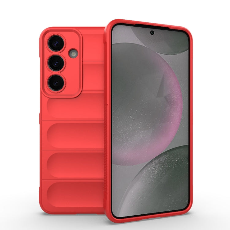 Magic Shield TPU + Flannel Phone Case, For Samsung Galaxy S25 FE 5G, For Samsung Galaxy S25 Edge 5G, For Samsung Galaxy S25 5G, For Samsung Galaxy S25+ 5G