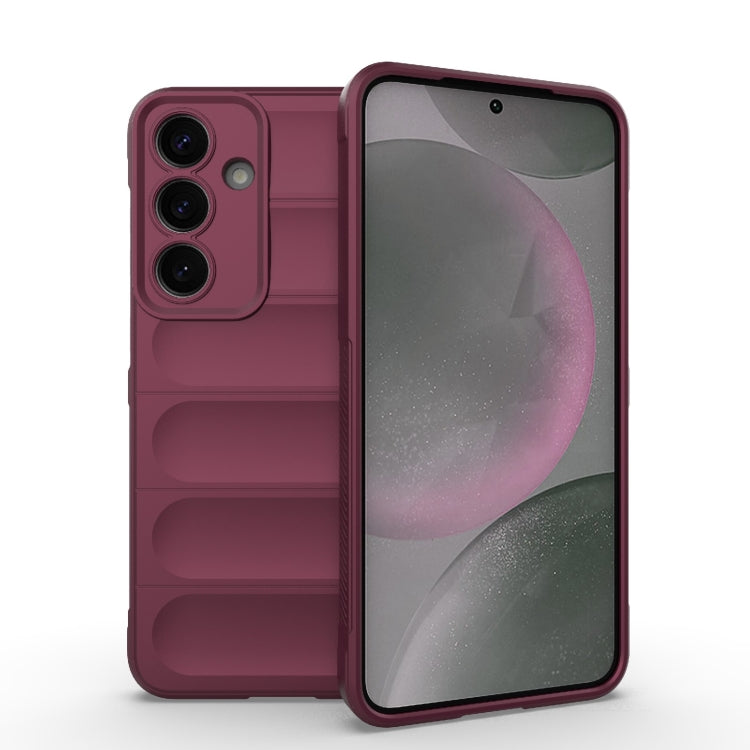 Magic Shield TPU + Flannel Phone Case, For Samsung Galaxy S25 FE 5G, For Samsung Galaxy S25 Edge 5G, For Samsung Galaxy S25 5G, For Samsung Galaxy S25+ 5G
