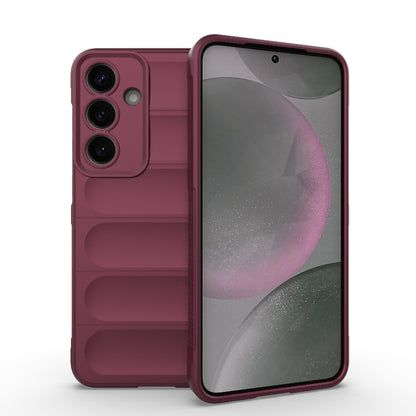 Magic Shield TPU + Flannel Phone Case, For Samsung Galaxy S25 FE 5G, For Samsung Galaxy S25 Edge 5G, For Samsung Galaxy S25 5G, For Samsung Galaxy S25+ 5G