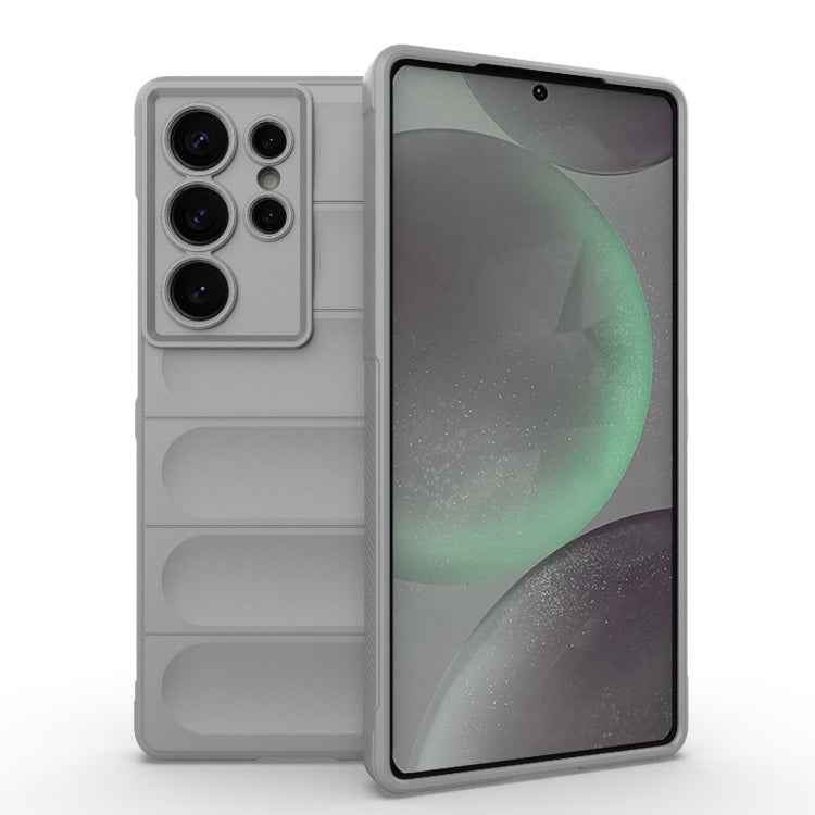 Magic Shield TPU + Flannel Phone Case, For Samsung Galaxy S25 Ultra 5G, For Samsung Galaxy S24 FE 5G