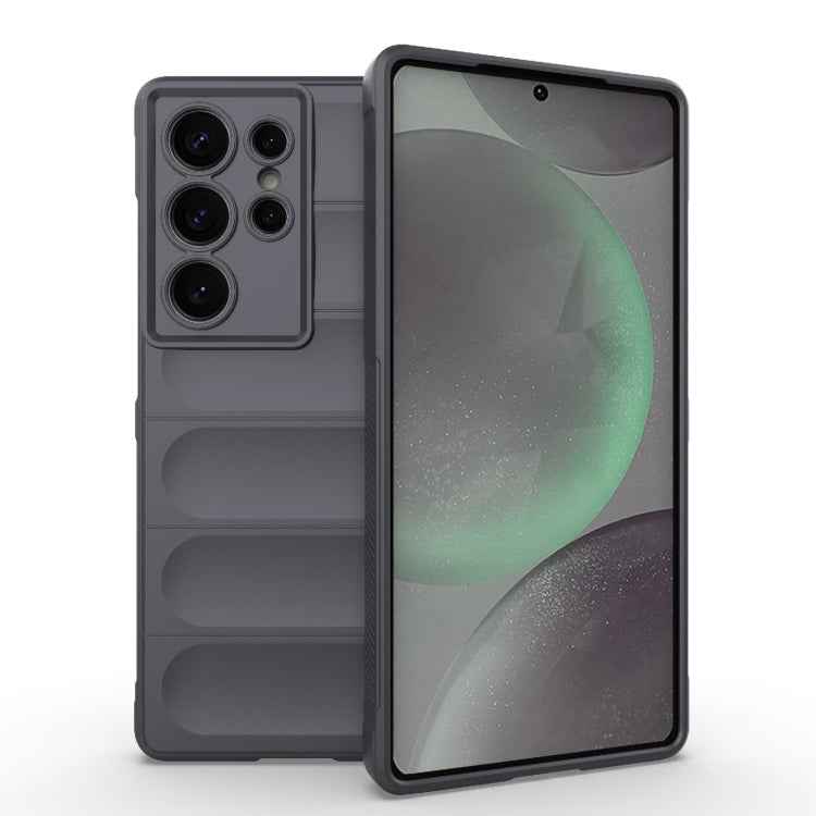 Magic Shield TPU + Flannel Phone Case, For Samsung Galaxy S25 Ultra 5G, For Samsung Galaxy S24 FE 5G