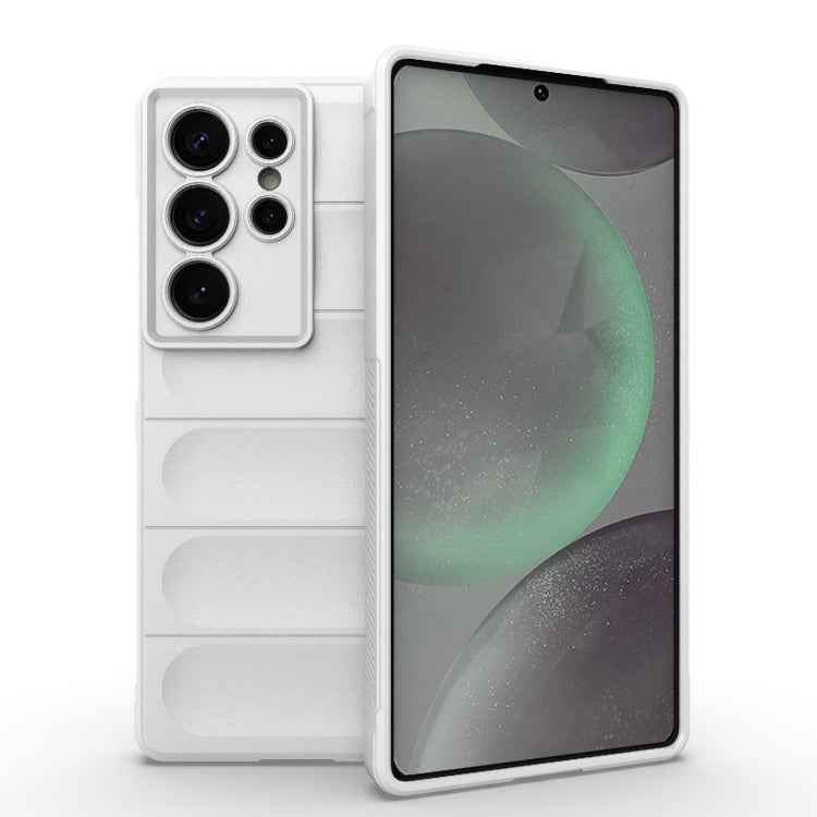 Magic Shield TPU + Flannel Phone Case, For Samsung Galaxy S25 Ultra 5G, For Samsung Galaxy S24 FE 5G