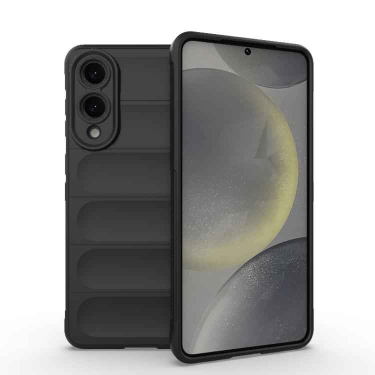 Magic Shield TPU + Flannel Phone Case, For Samsung Galaxy S25 FE 5G, For Samsung Galaxy S25 Edge 5G, For Samsung Galaxy S25 5G, For Samsung Galaxy S25+ 5G