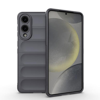 Magic Shield TPU + Flannel Phone Case, For Samsung Galaxy S25 FE 5G, For Samsung Galaxy S25 Edge 5G, For Samsung Galaxy S25 5G, For Samsung Galaxy S25+ 5G