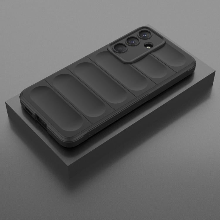 Magic Shield TPU + Flannel Phone Case, For Samsung Galaxy S25 FE 5G, For Samsung Galaxy S25 Edge 5G, For Samsung Galaxy S25 5G, For Samsung Galaxy S25+ 5G
